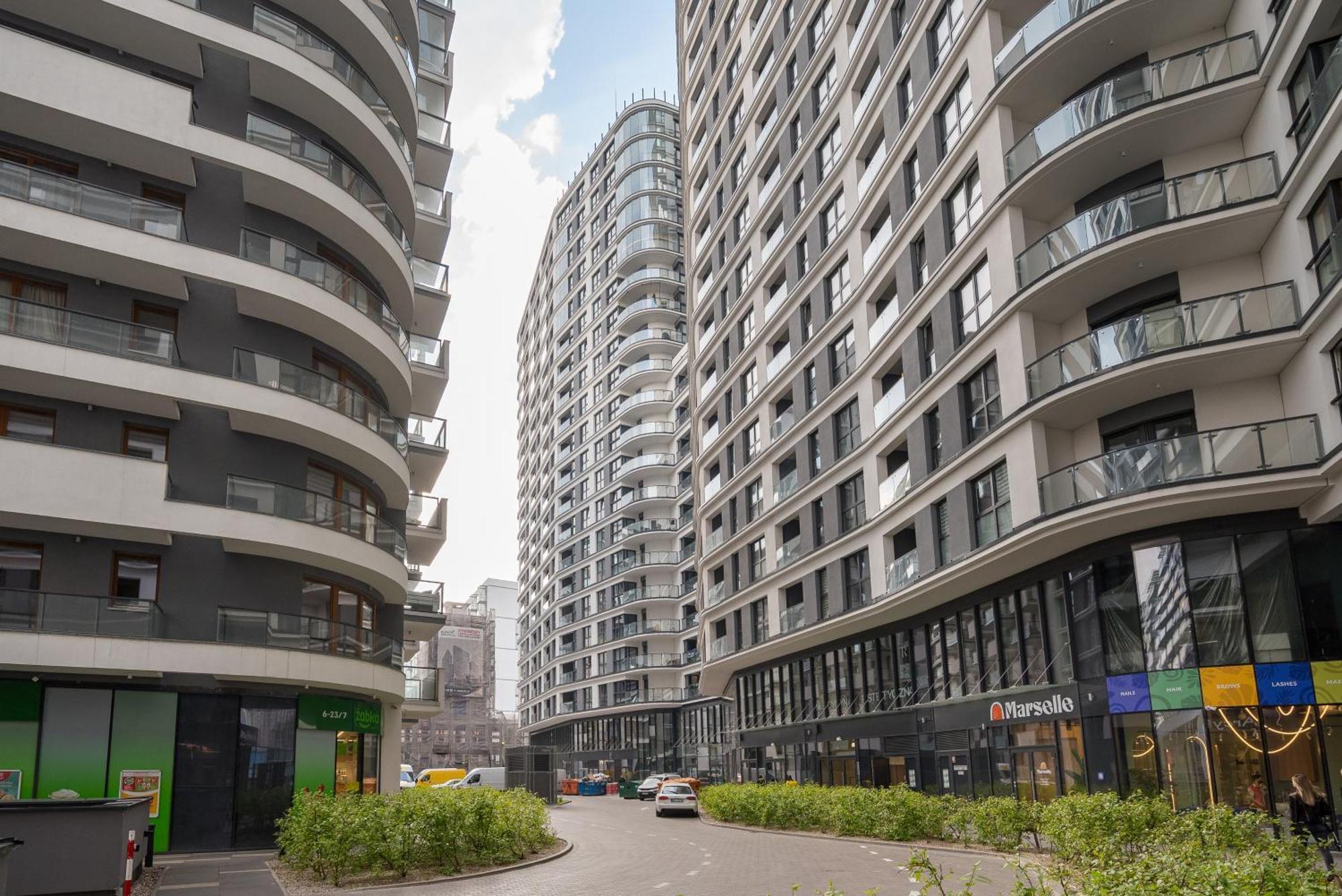 Bright Crystal Premium Apartment وارسو المظهر الخارجي الصورة